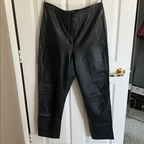 Mixit Black Leather Apparel - Picture 1 of 3